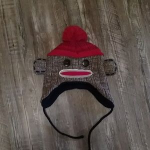 Sock monkey hat